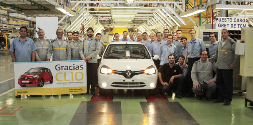 Se produjo el último Clio en la Fábrica Santa Isabel de Renault Argentina
