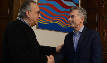 Sergio Marchionne, CEO de FCA, se reunió con el Presidente Mauricio Macri