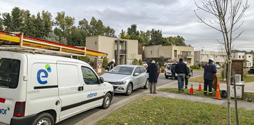 Edenor bajó un 25% la cantidad de cortes anuales por cliente en el último año