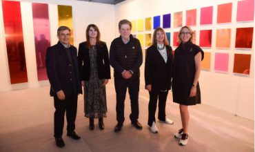 Banco Ciudad con Carola Zech en la inauguración de Arteba 2023