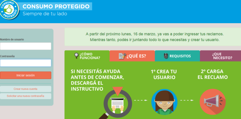 Cómo hacer un reclamo en Defensa del Consumidor