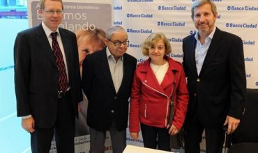 Está en funcionamiento el sistema biométrico del banco Ciudad para jubilados y pensionados