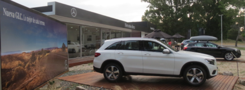 El nuevo Mercedes-Benz GLC ya anticipa en Pinamar su llegada a la Argentina