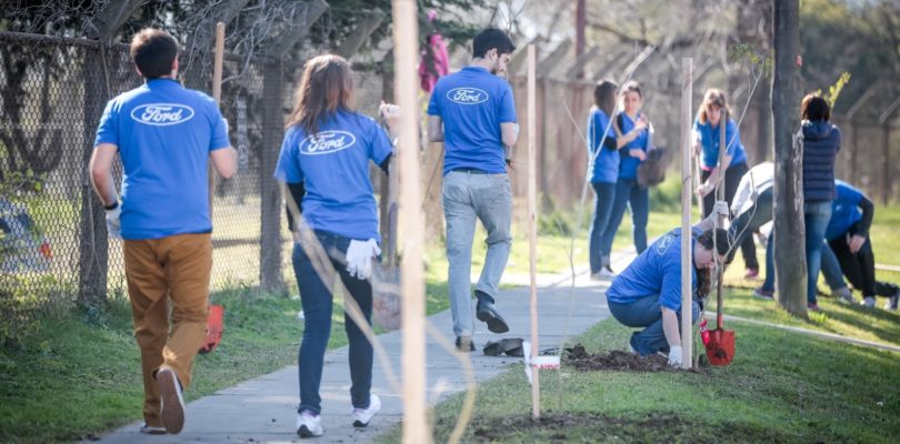 Ford Argentina inicia el mes del voluntariado global