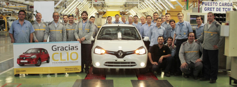 Se produjo el último Clio en la Fábrica Santa Isabel de Renault Argentina
