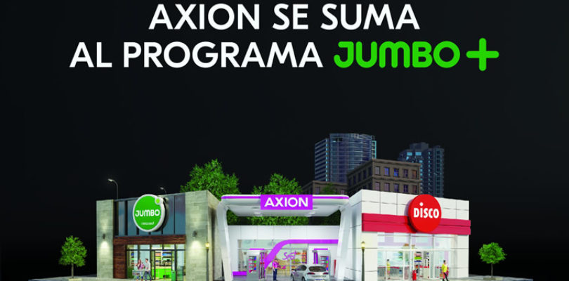 Las estaciones de servicio AXION se suman al programa Jumbo Más