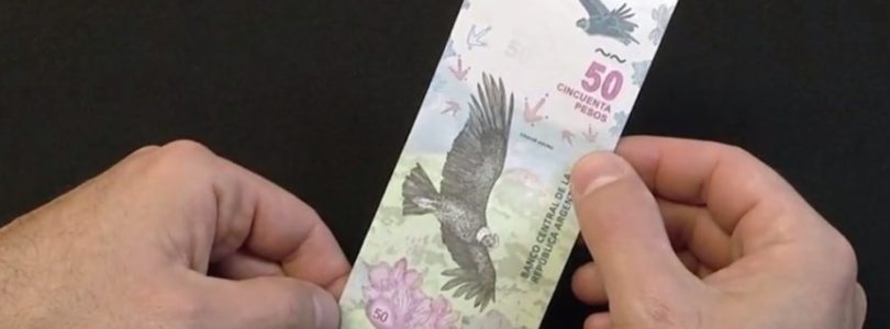 El BCRA lanzó el nuevo billete de $50