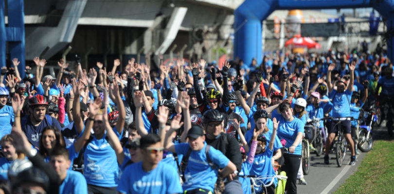 Banco Ciudad organiza una bicicleteada de 10 km por las 50.000 bicicletas vendidas