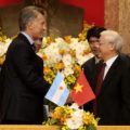 Macri acordó en Vietnam reforzar el intercambio comercial