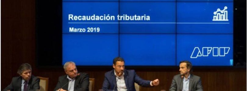 La recaudación de impuestos aumentó 37,3% en marzo, nuevamente detrás de la inflación