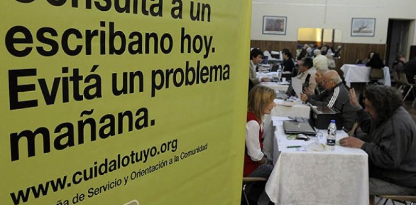 “Cuidá lo Tuyo”: escribanos brindarán asesoramiento gratuito en una nueva edición de la campaña