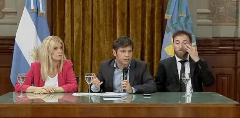 Kicillof negocia con la oposición sobre modificaciones en la Ley impositiva