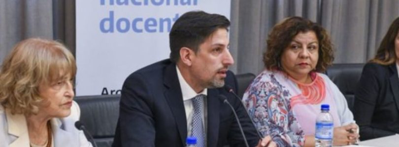 Paritaria nacional docente: cerca del acuerdo salarial, el Gobierno recibe a los gremios