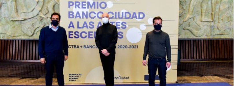 Se anunciaron otros 10 nuevos proyectos ganadores del Premio Banco Ciudad a las Artes Escénicas