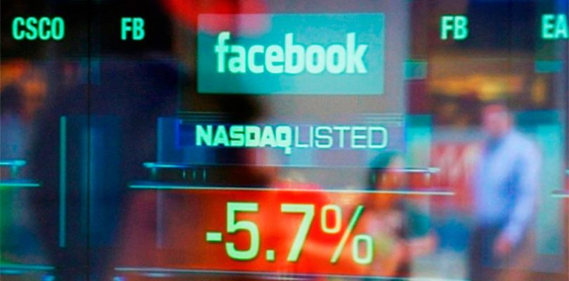 Se desplomaron las acciones de Facebook por la caída de aplicaciones a nivel mundial