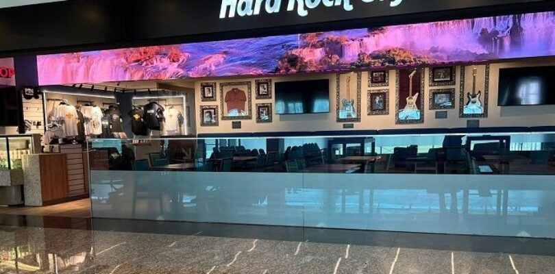 Abrió sus puertas el segundo local de Hard Rock en el aeropuerto de Iguazú