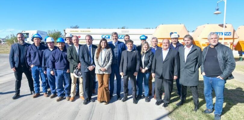 Inauguraron un gasoducto que abastecerá de gas natural al interior bonaerense