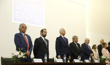 Jorge de Bártolo arranca su segundo mandato al frente del Colegio de Escribanos de CABA