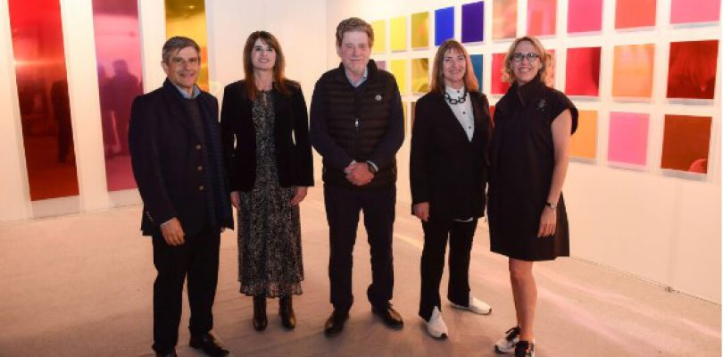 Banco Ciudad con Carola Zech en la inauguración de Arteba 2023