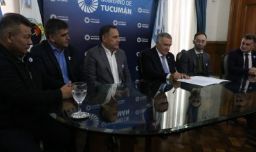 Tucumán: se realizó la firma del acuerdo salarial con los gremios de diversos sectores