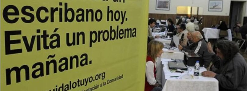 Escribanos continúan brindando asesoría gratuita sobre protección de vivienda