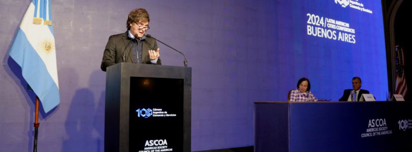 Javier Milei cerró el Consejo de las Américas y adelantó: «Argentina deja de tomar nueva deuda»