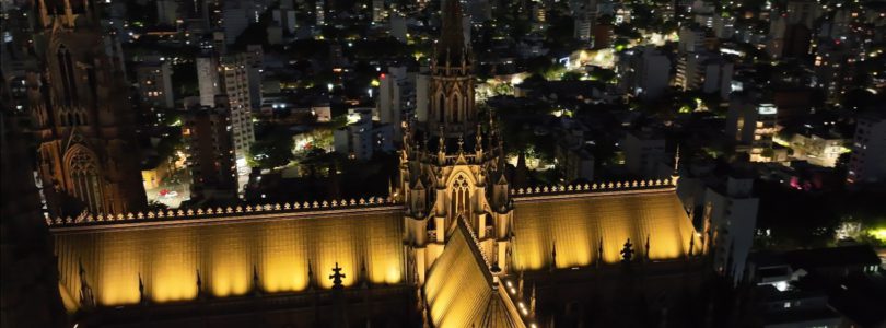 La Plata pone en valor su patrimonio y con un show presentarán la nueva luminaria de la Catedral