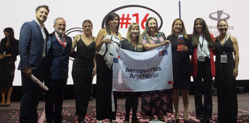 Aeropuertos Argentina, la empresa de Eurnekian, rankeada entre los mejores lugares para trabajar en Argentina