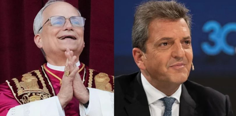 Sergio Massa elogió al nuevo Papa: “León XIV recoge la herencia de la Doctrina Social de la Iglesia”