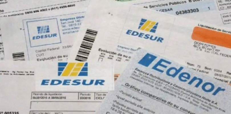 El Gobierno aprueba un aumento de 2,82% para tarifas de Edenor y Edesur en junio