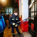 En Palermo, la Ciudad desalojó un terreno ocupado por una cooperativa vinculada a Juan Grabois