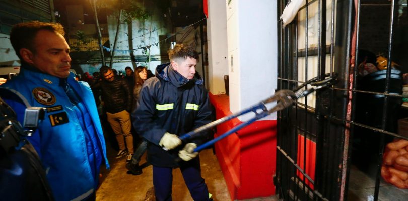 En Palermo, la Ciudad desalojó un terreno ocupado por una cooperativa vinculada a Juan Grabois
