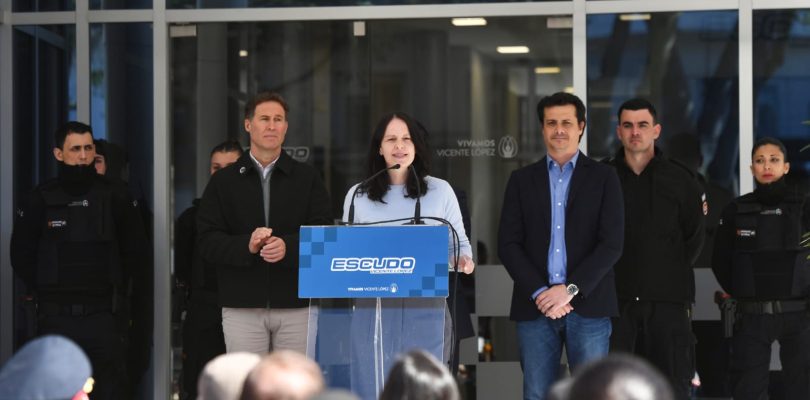 Con críticas a Kicillof, Soledad Martínez inauguró un centro de monitoreo de última generación en Vicente López