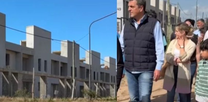Sergio Massa cuestionó la paralización de obras y envió un mensaje a la provincia
