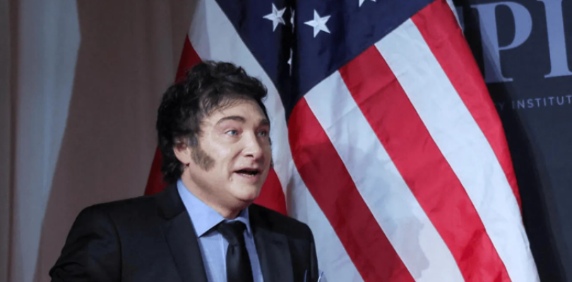Milei llegó a Washington y será recibido por Trump en la Casa Blanca