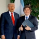 Trump le dio un fuerte apoyo a Milei y advirtió: “Si no gana las elecciones no seremos generosos con Argentina”