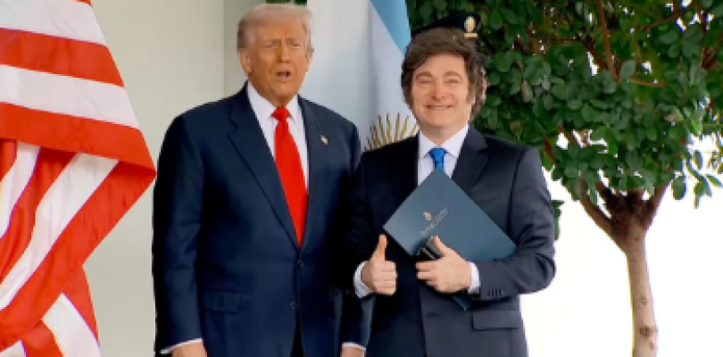 Trump le dio un fuerte apoyo a Milei y advirtió: “Si no gana las elecciones no seremos generosos con Argentina”