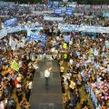 Tucumán celebró el Día de la Lealtad con una masiva convocatoria