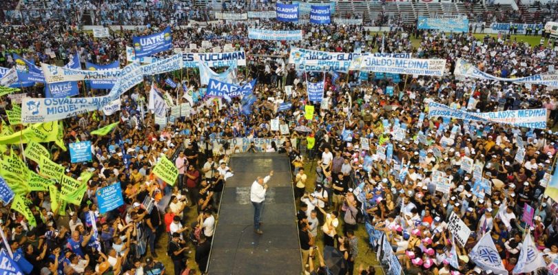 Tucumán celebró el Día de la Lealtad con una masiva convocatoria
