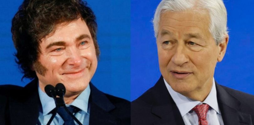 Milei y un encuentro clave con el CEO del J.P. Morgan a dos días de las elecciones