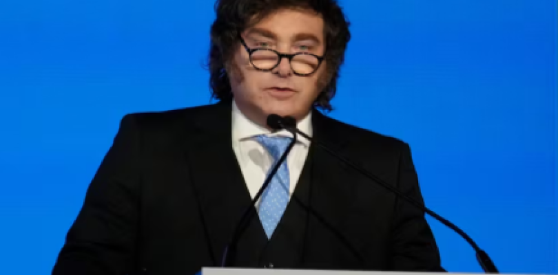 Desde el Tango 01, Milei anunció que enviará al Congreso un proyecto de ley para crear un “súper RIGI”