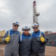Kristalina Georgieva recorrió Vaca Muerta junto a Luis Caputo y Horacio Marín 