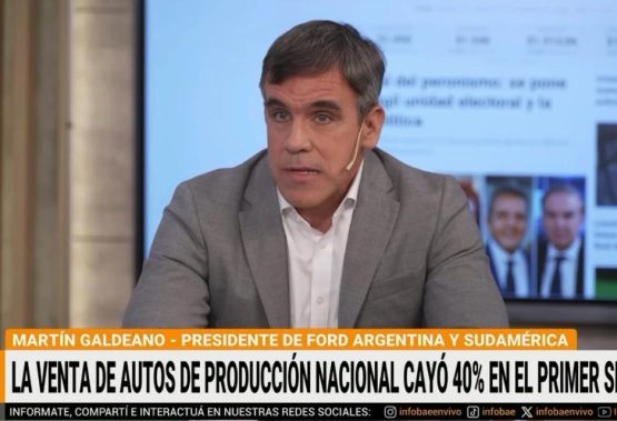 El presidente de Ford, Martín Galdeano, aseguró que la llegada de marcas chinas “esta recién comenzando”