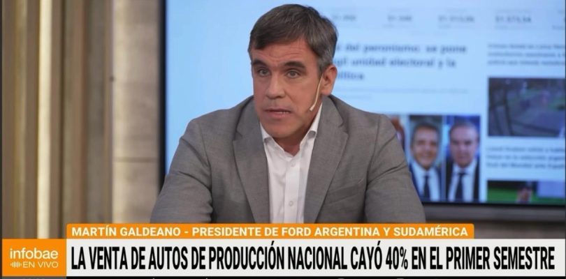 El presidente de Ford, Martín Galdeano, aseguró que la llegada de marcas chinas “esta recién comenzando”