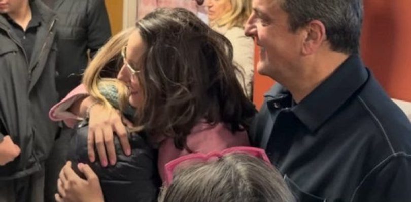 Massa asistió a la graduación de su hija en la UNSAM y vio el partido de la Selección con estudiantes