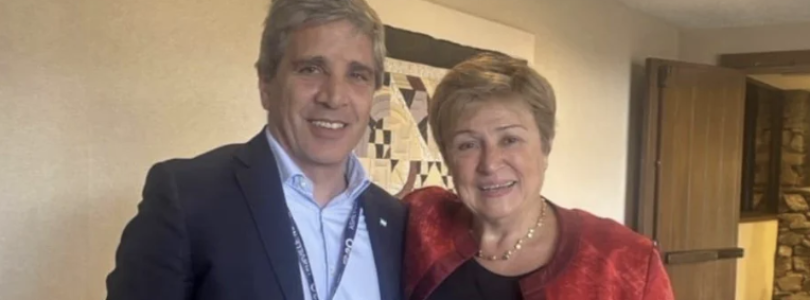 Caputo se reunió con Georgieva en EE.UU. y presentó los avances del plan económico