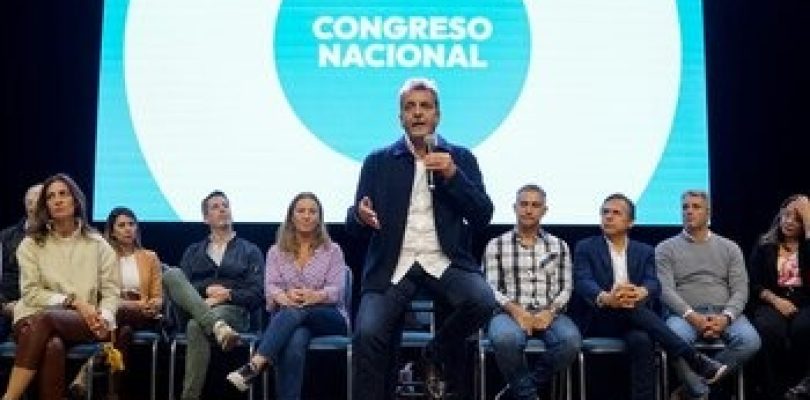 El Frente Renovador relanza la candidatura de Massa y cuestionó a Javier Milei: «Es una falacia»