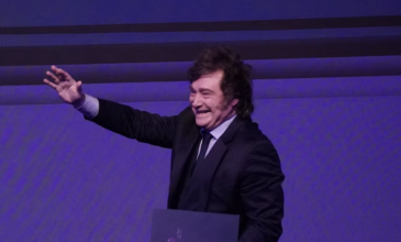 “Muchos piden flexibilizar la política monetaria y fiscal, y la respuesta es no”, dijo Milei en tono electoral